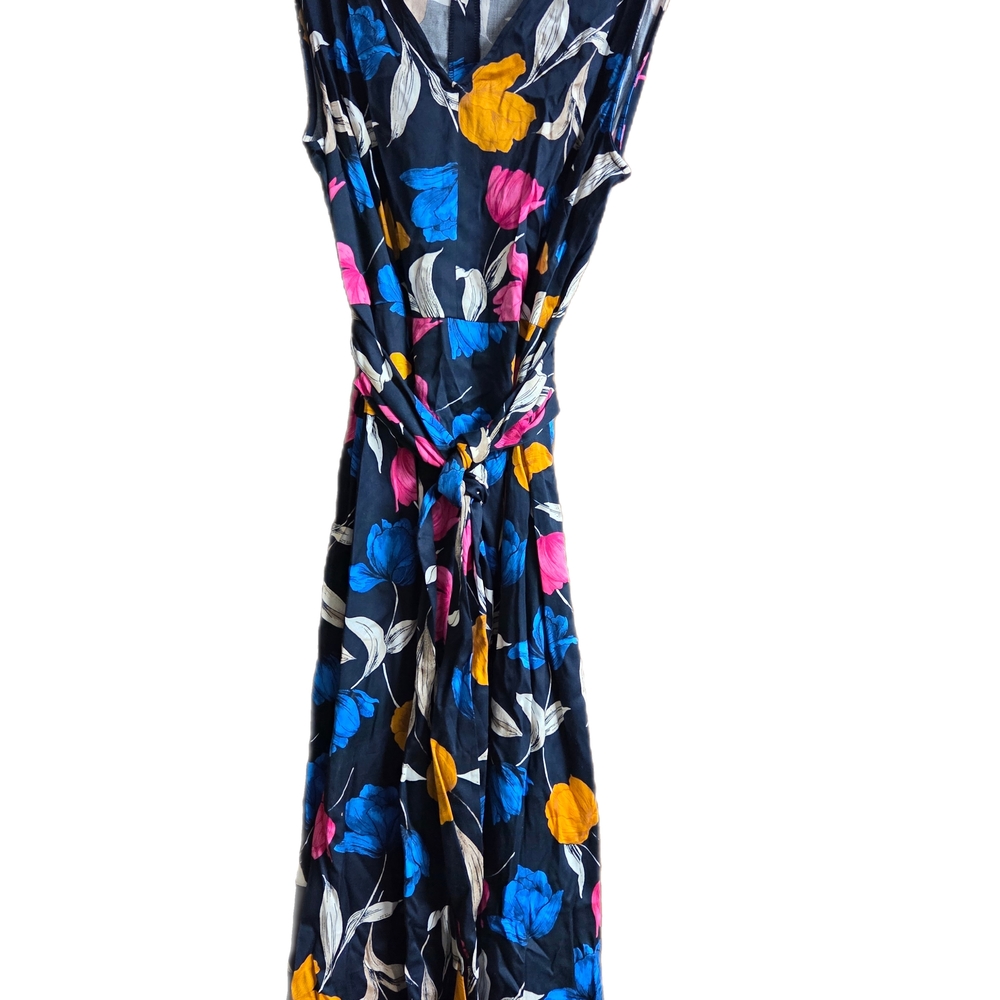 Ann Taylor Multicolor Floral Maxi Dress